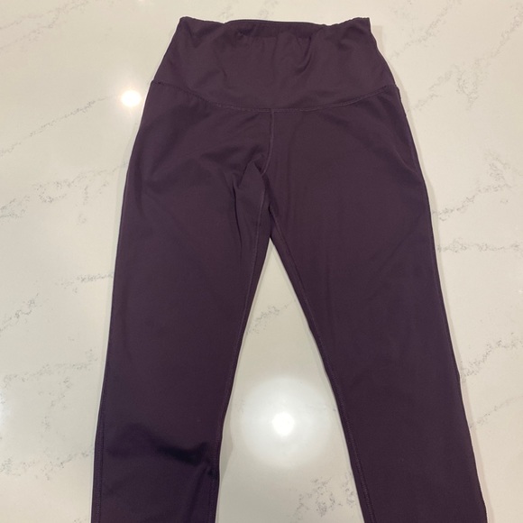 Purple high waist Leggings - Picture 1 of 7